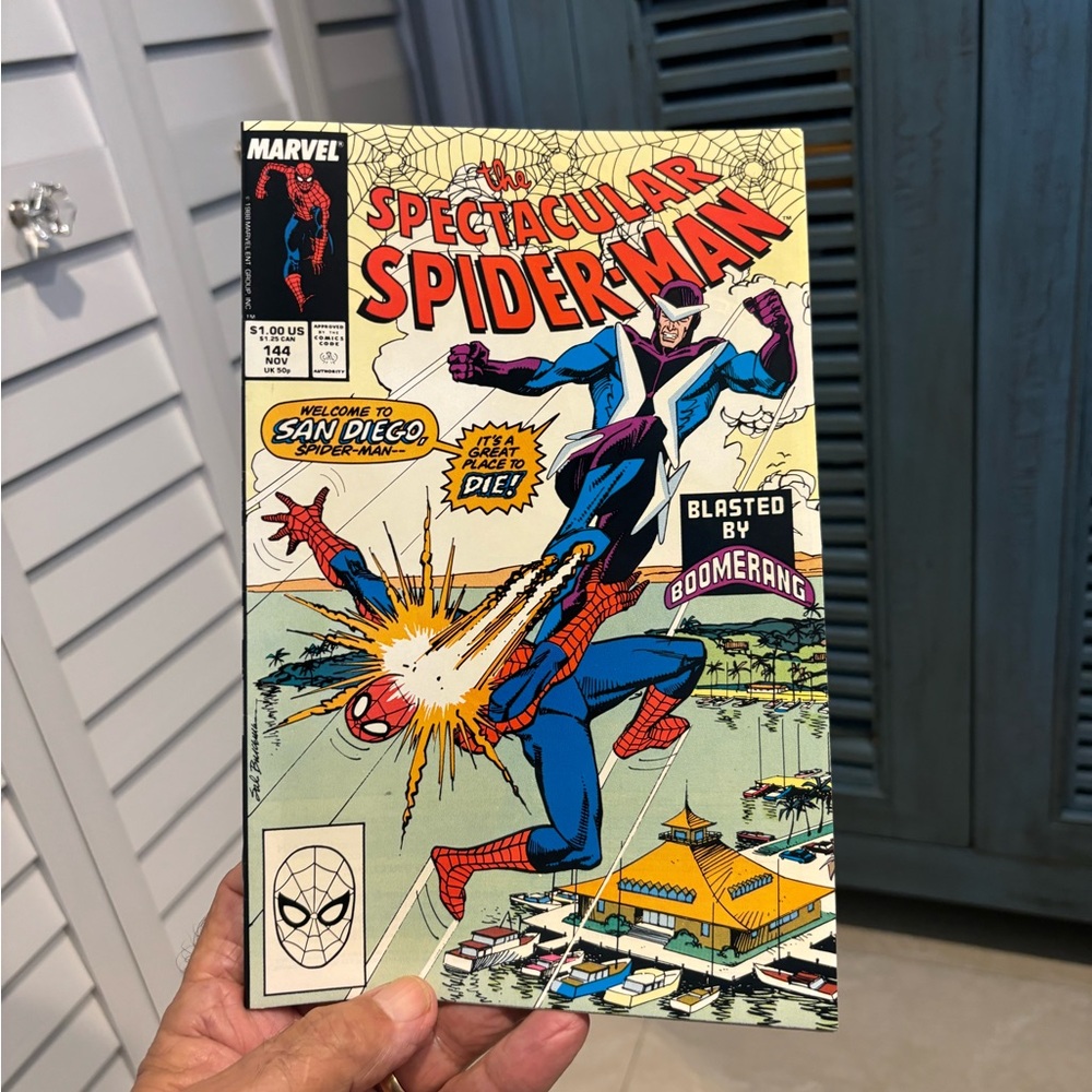 Year 1988 The Spectacular Spider Man # 144